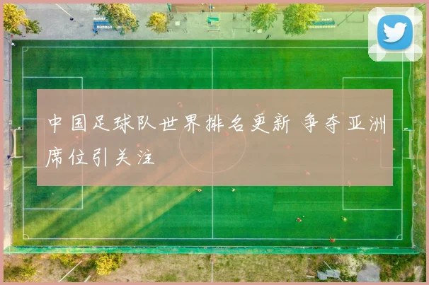 中国足球队世界排名更新 争夺亚洲席位引关注